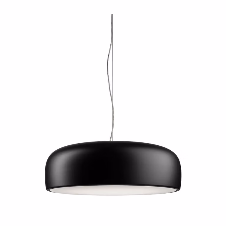 Flos - Smithfield Suspension Pro - Lampada a sospensione - Nero Opaco