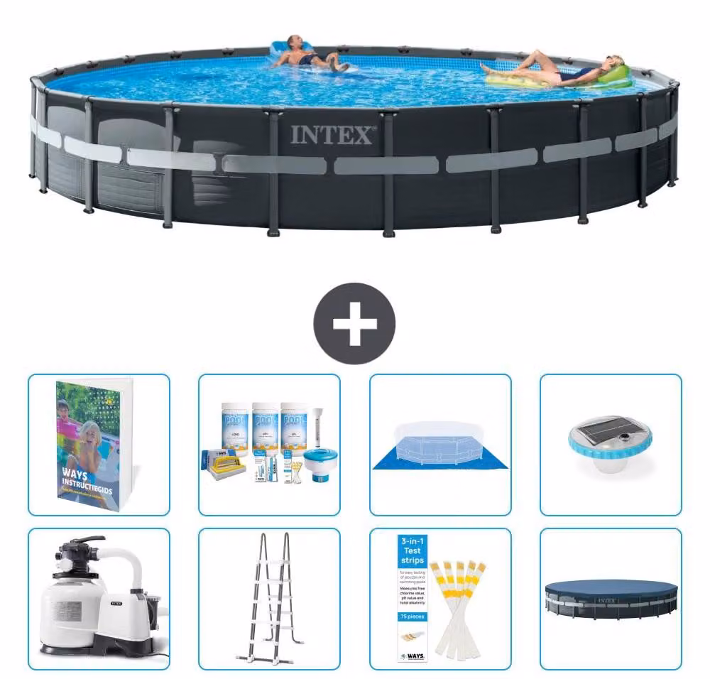Ultra XTR Pool Rund - 732x132 cm - Set da 7 pezzi, modello S576