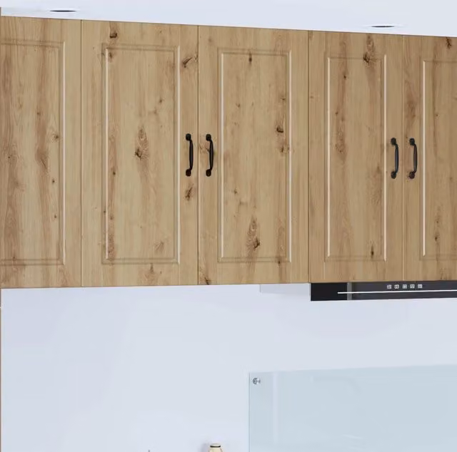 Mobile da cucina con porta-Armadio da cucina Rovere artigianale 80 x 31 x 80 cm 475148