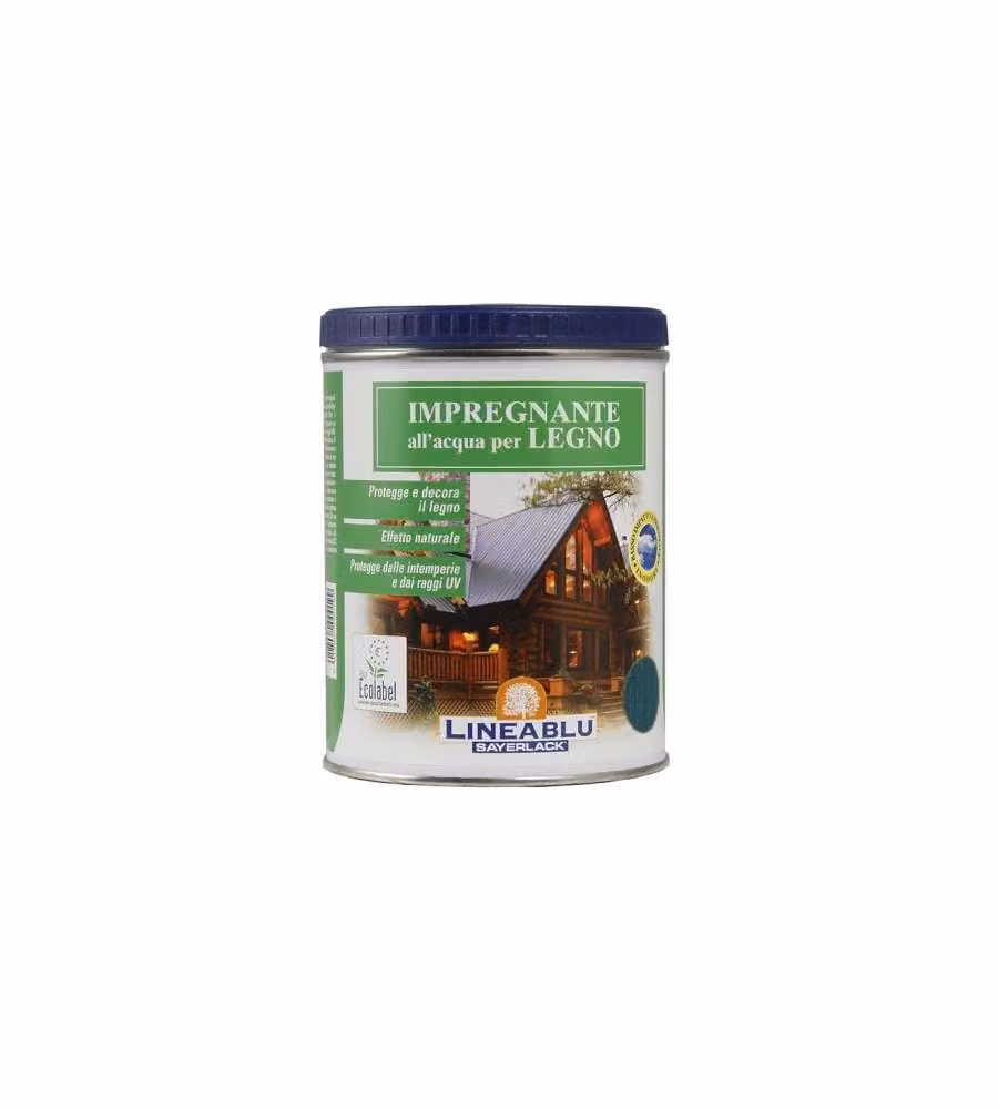 Blu Sayerlack Impregnante per Esterni - Verde - 2,5 l