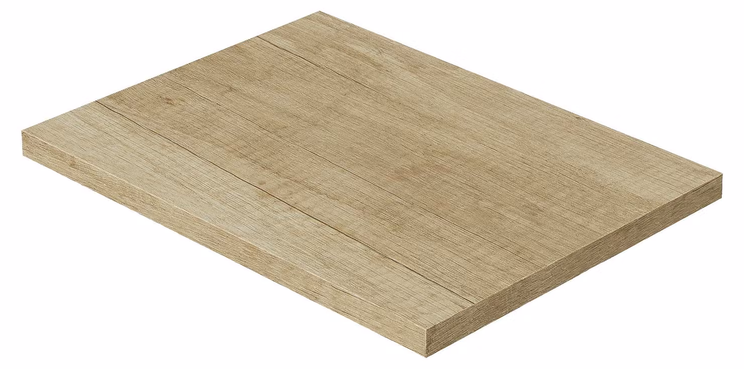 Piano di lavoro in legno per bagno, melaminico, 16 mm, piano da tavolo, varie dimensioni