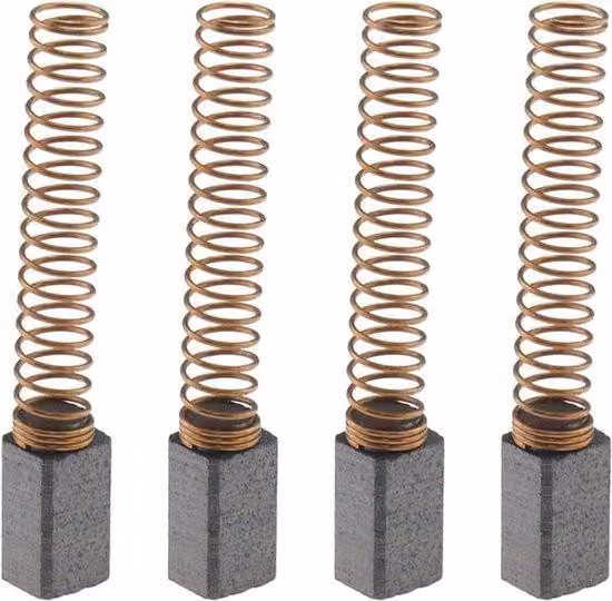 Spazzole a carbone per utensili multifunzione D-Remel - Set di 2 - 4,9 mm x 5,5 mm x 9,5 mm - Ricambi per motori elettrici