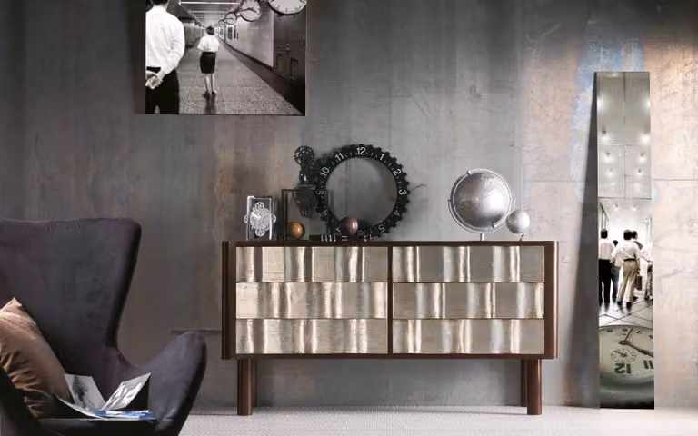 Kommode Anrichte Sideboard Möbel Klassisch Stil Holz Luxus Schrank Garderobe