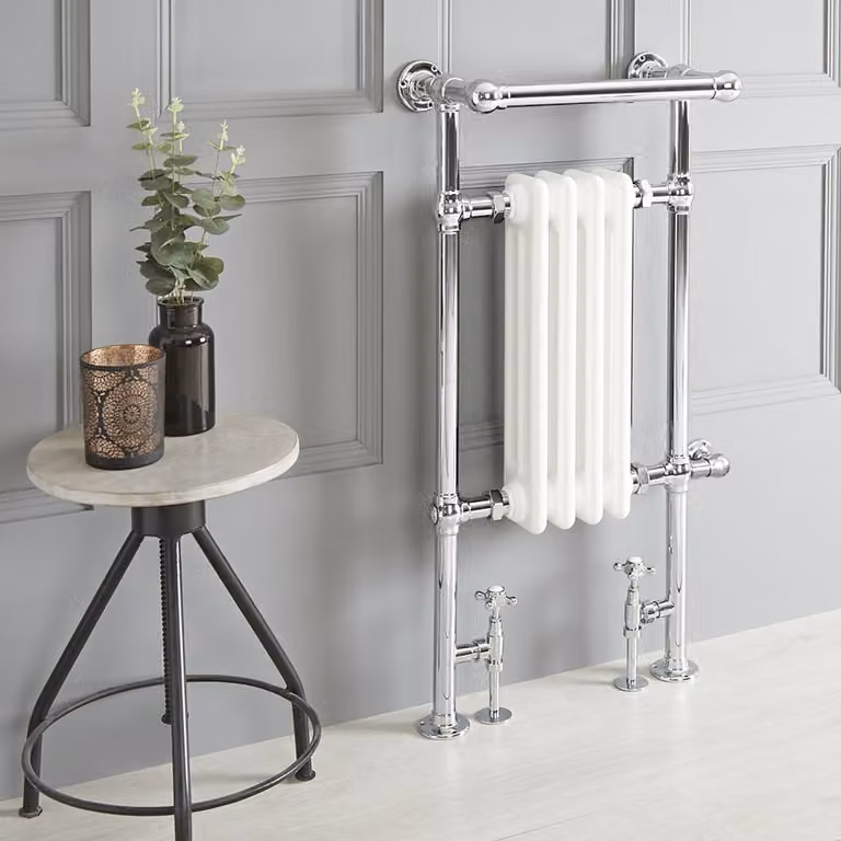 Scaldalviette Misto Bianco Elizabeth - 930 x 450mm - Scelta di Termostati