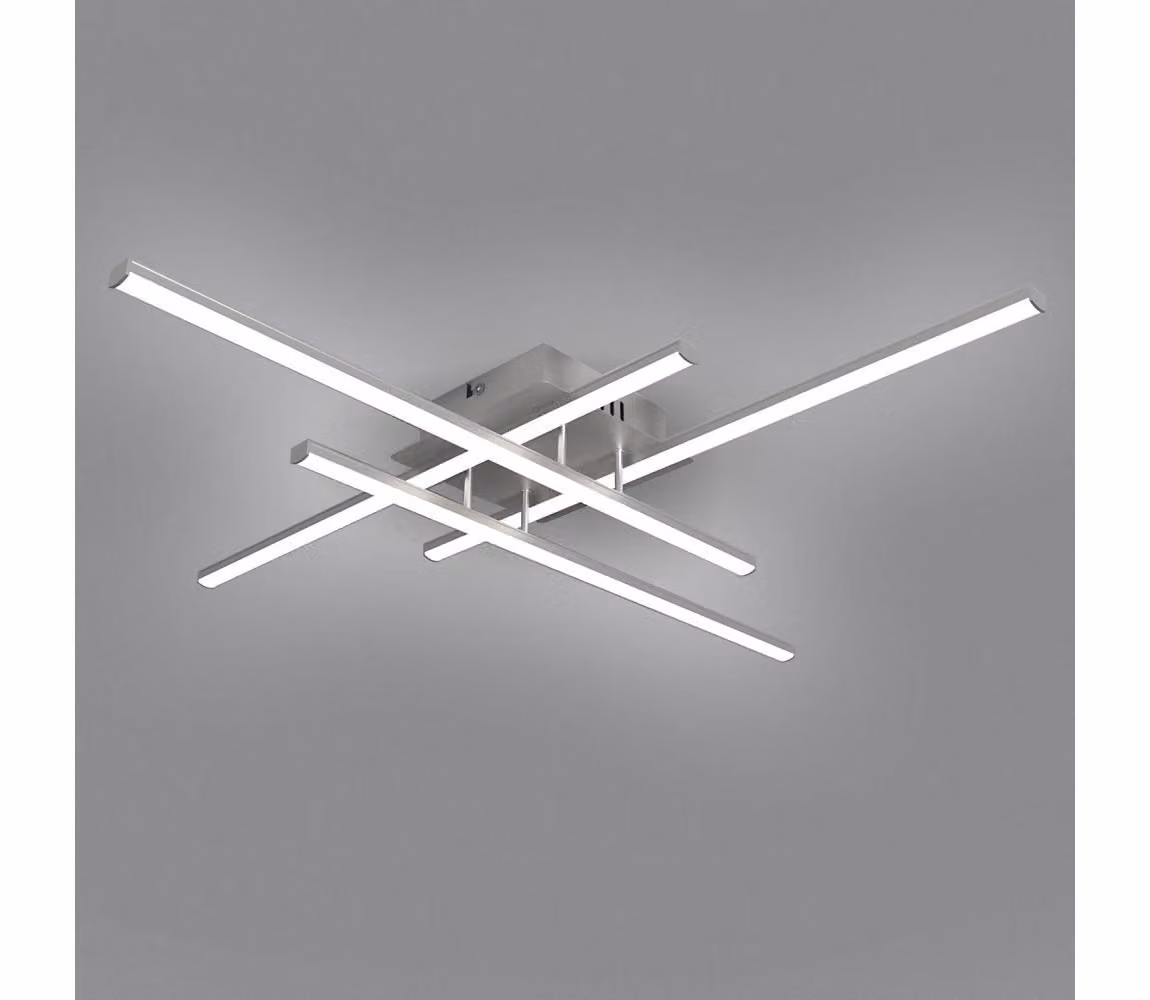 Brilagi - Plafoniera STRIPES LED/37W/230V argento