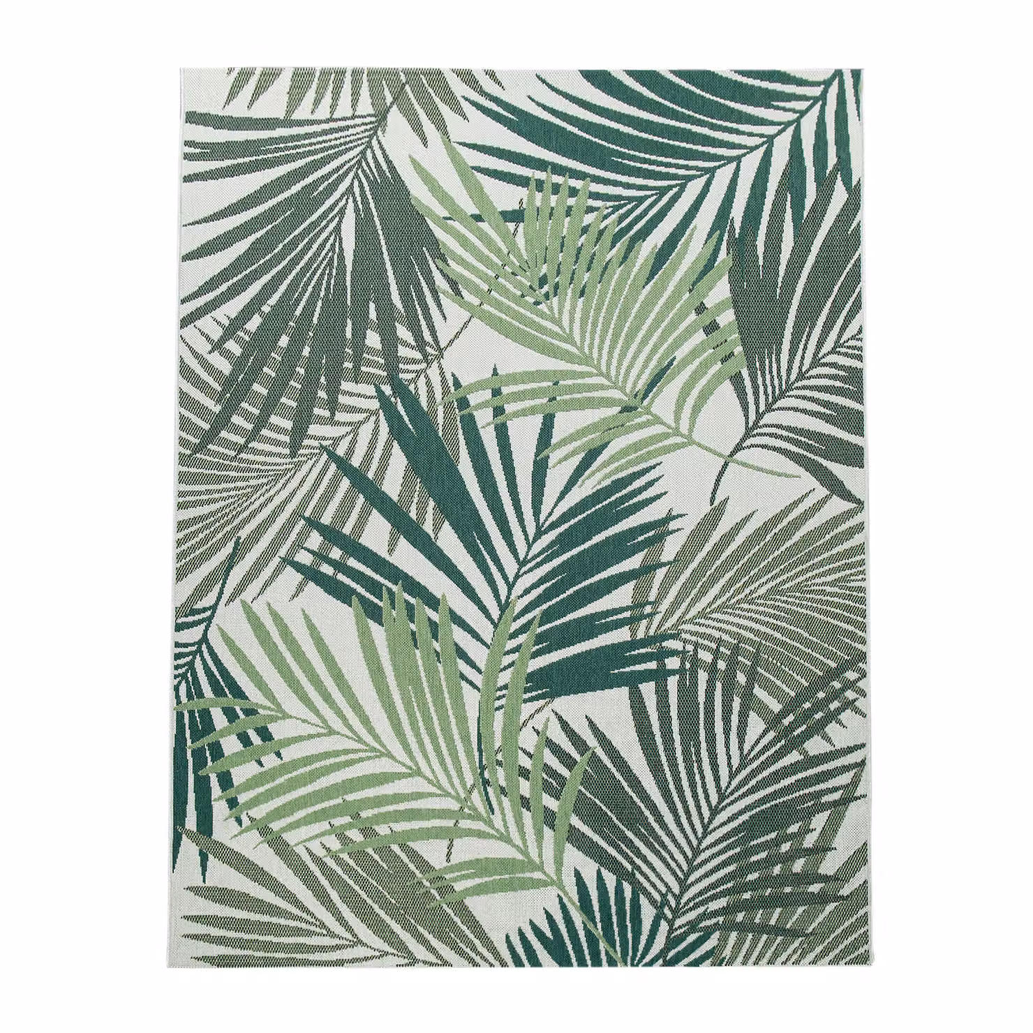 Tappeto per interni ed esterni Ostenza verde con motivo floreale L: 120 cm, P: 170 cm – 3