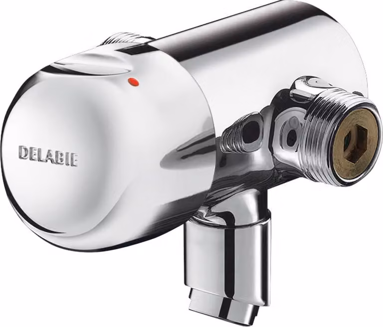 Miscelatore a parete Delabie TEMPOMIX G3/4B 7 sec, bocca fissa