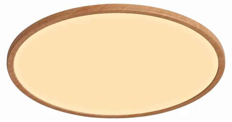 NORDLUX Oja 2700 K 3-step Dim Luce LED, Variante: Ø 424 x 23 mm, LED, 22 W, 2700 K, legno