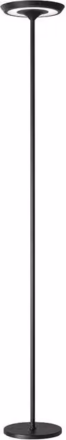 Lampada da terra LED Perenz Balance dimmabile in metallo bianco o nero
