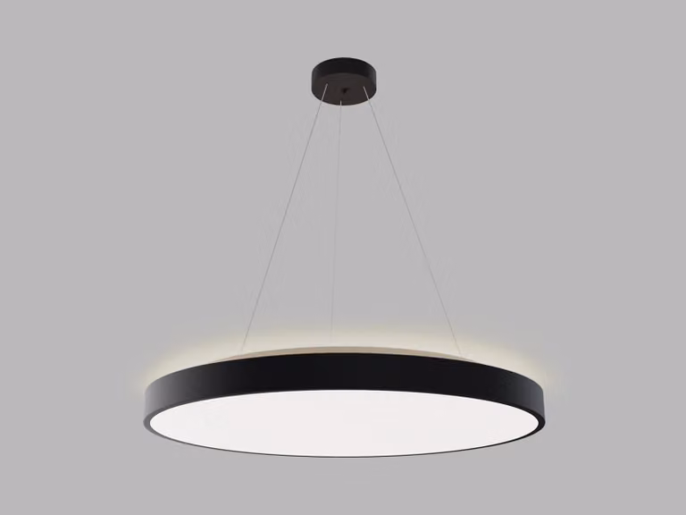 LED2 3275753DT Lampada a sospensione RINGO II 80 P/N-Z, B TRIAC DIM 80+12W 3000K/4000K nero