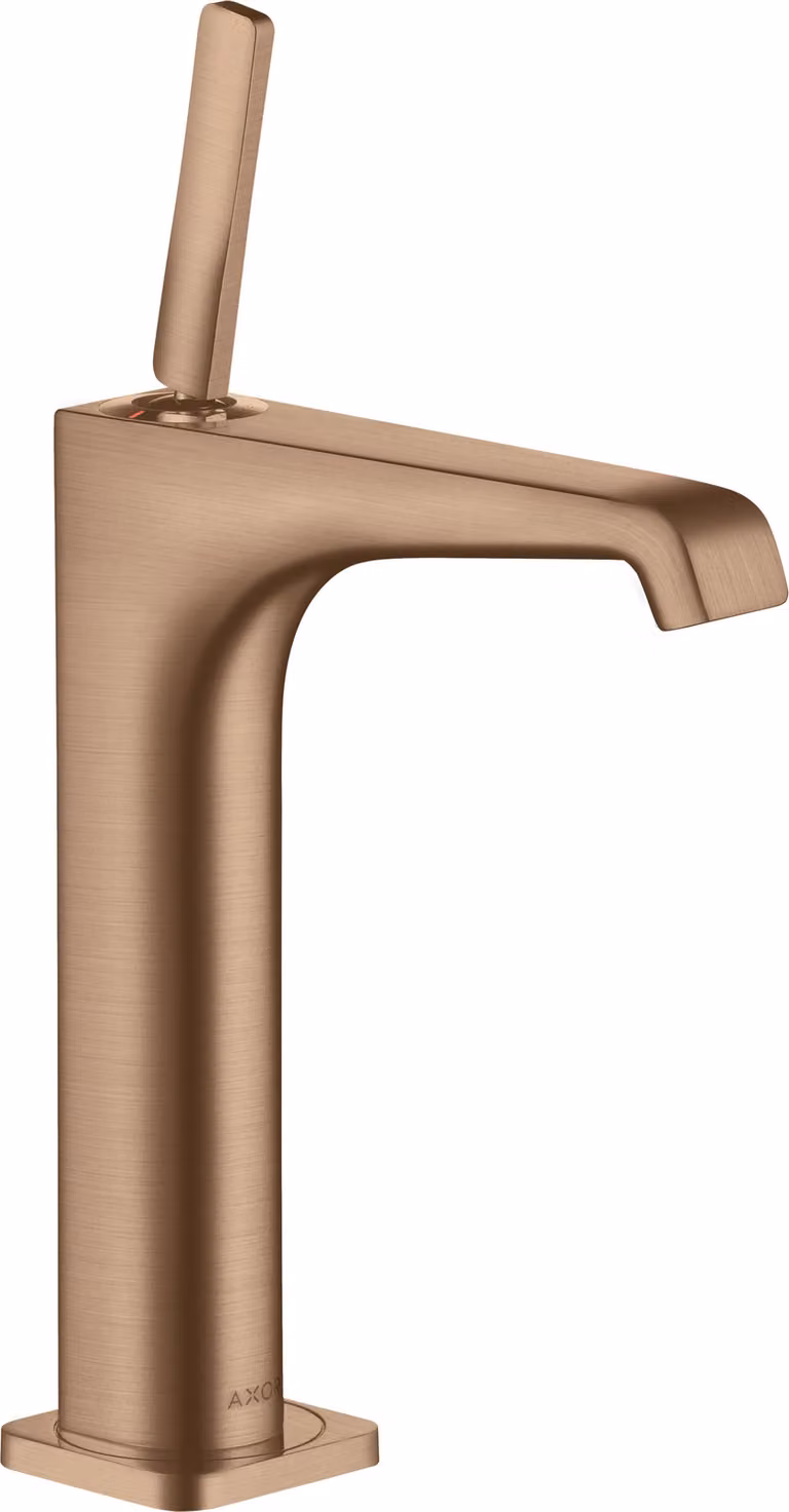 hansgrohe AXOR Citterio E Mitigeur monocommande de lavabo 190 sans timon pour cuve de lavage, 36103310, 36103310