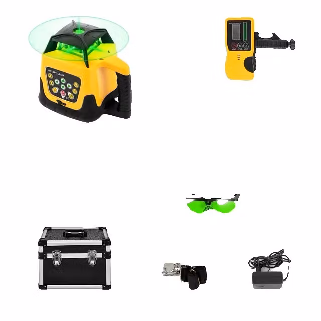 Livella laser, rotazione di 360 gradi, ampio campo di misura, raggio verde 1