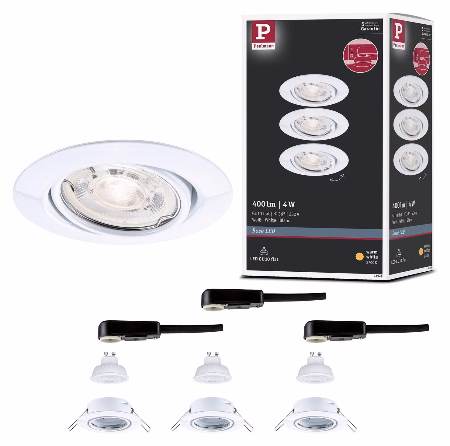 Lampada da incasso a LED Paulmann Base