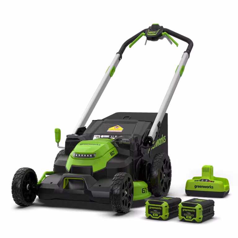 Greenworks 60V Rasaerba 61cm Semovente - 2x Batterie 4Ah