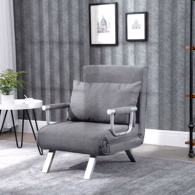 Divano letto - Letto a scomparsa - Poltrona letto - Letto aggiuntivo - Divano - 3 in 1, pieghevole - Schienale regolabile