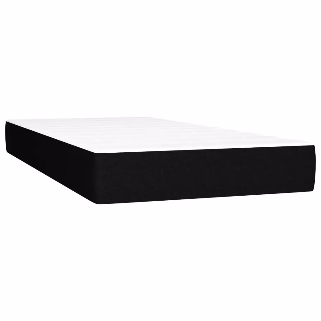 Materasso Ibrido vidaXL con Molle Insacchettate, Rigidità Media, Nero e Bianco, L/P/H: 120 x 190 x 20 cm – 2