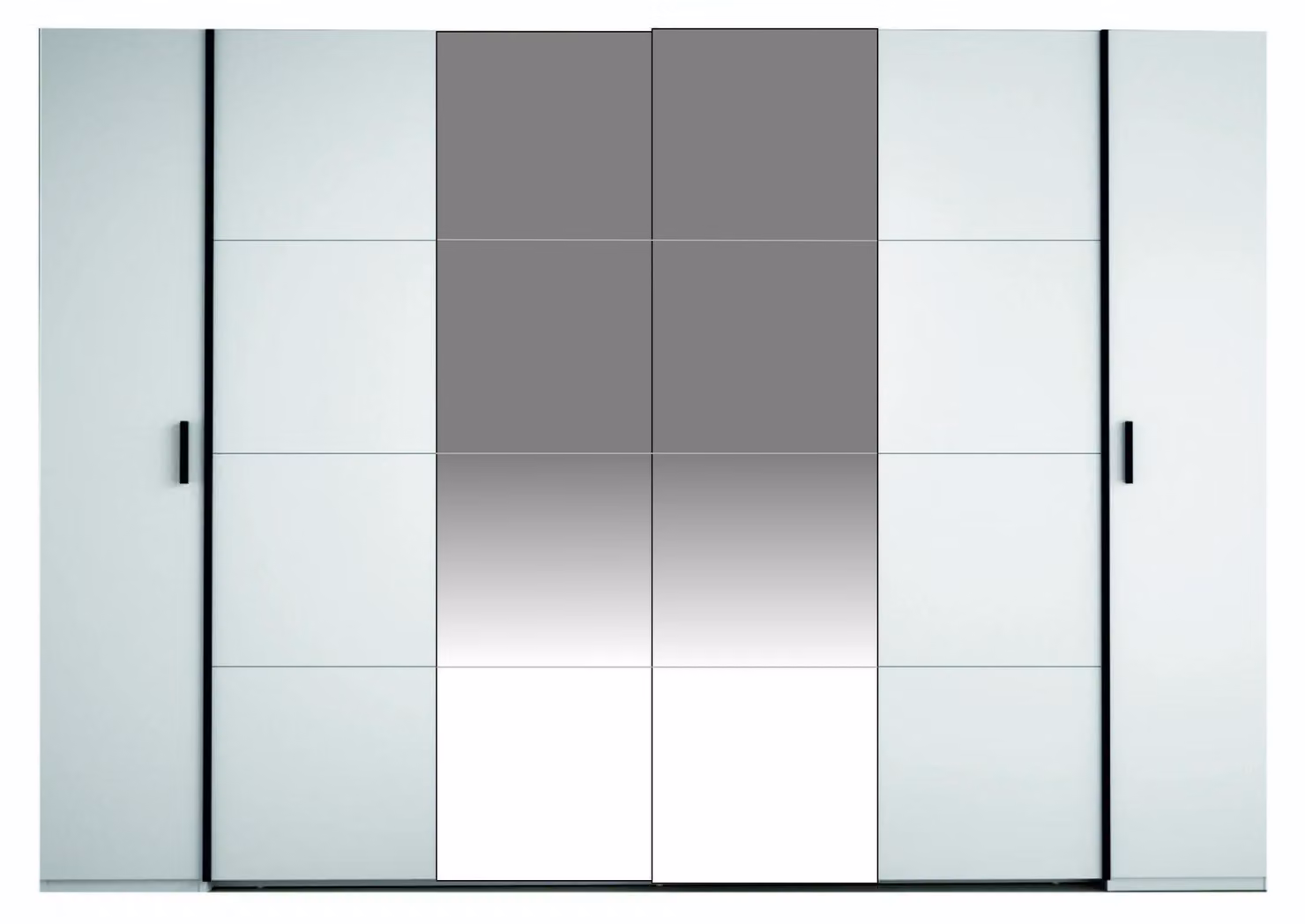raumhirsch ARMADIO Bianco, Nero, dimensioni 270/208/61