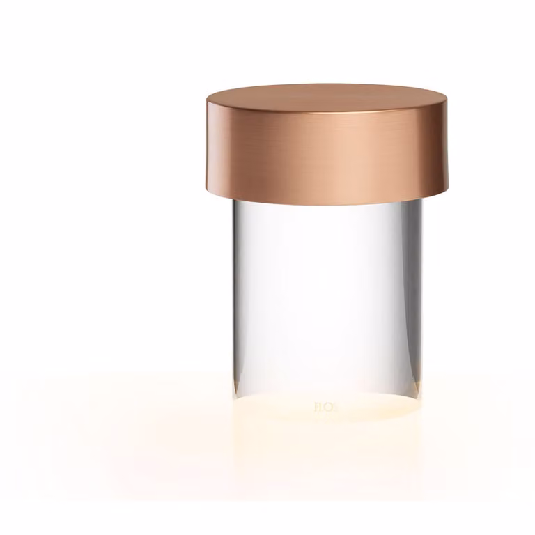 Flos - Last Order Clear - Lampada da tavolo - Rame Satinato