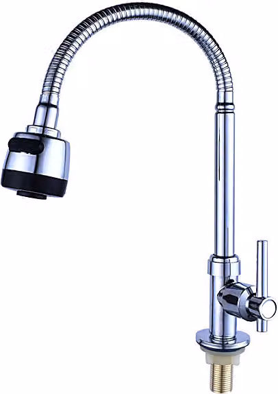 INF Rubinetto per acqua fredda - Beccuccio girevole a 360°