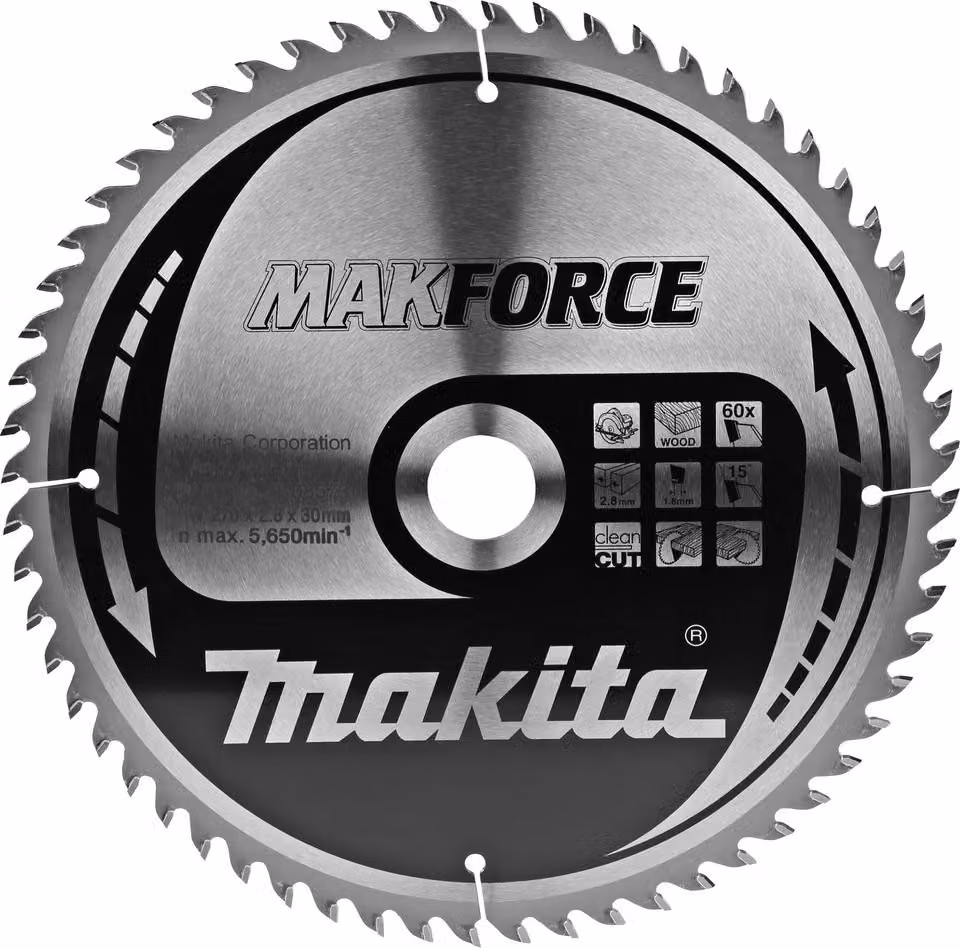 Lama circolare Makita, MAKFORCE 270 x 30 mm - 60 denti