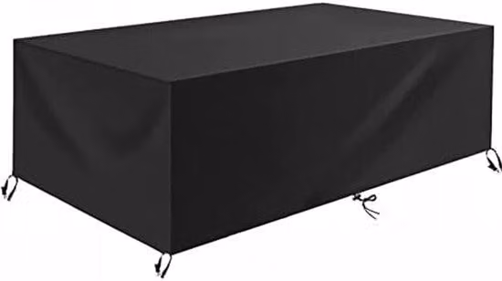 Copertura per mobili da giardino in tessuto Oxford 420D - Protezione per mobili - Telo impermeabile per mobili da giardino - Telo protettivo con corda e chiusura (147 x 87 x 79 cm)
