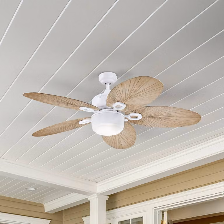 Westinghouse Ventilatore da soffitto con luce 7316440, grigio bahama 7316440, Alluminio / Grigio / Zincato, Soggiorno / Sala da pranzo, Plastica