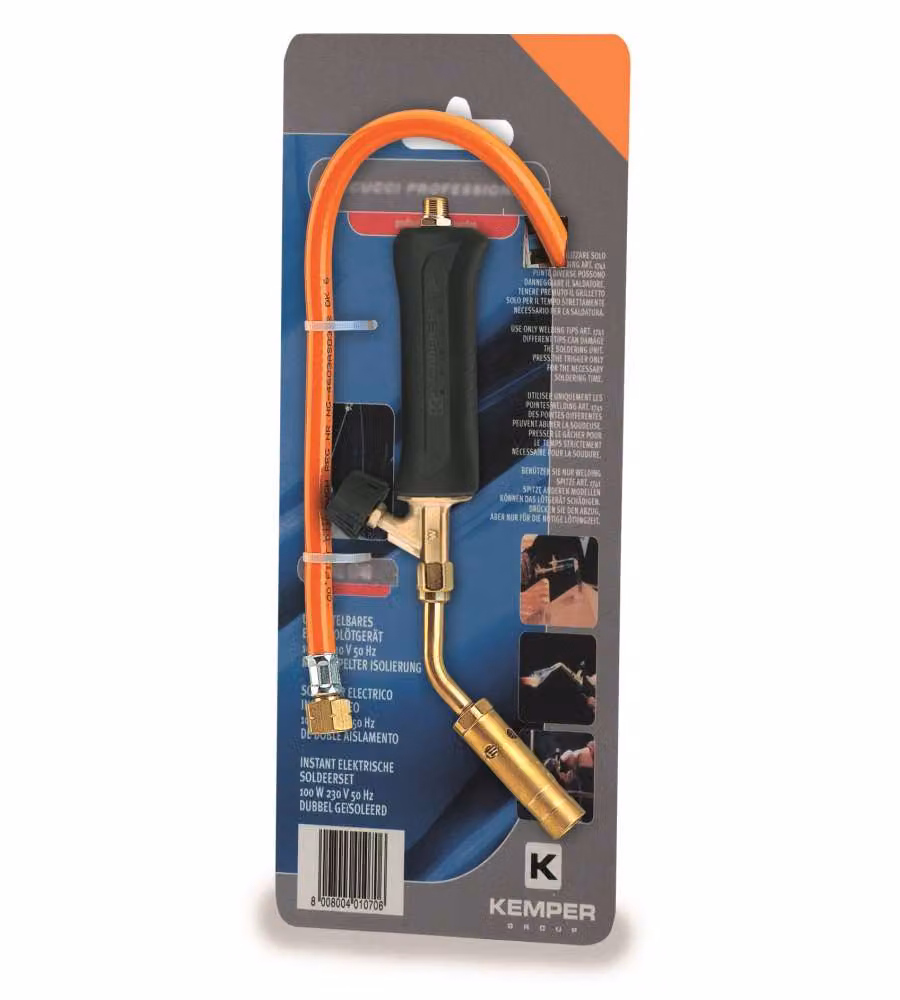Kemper Saldatore a Cannello Curvo con Tubo - 1.5 m