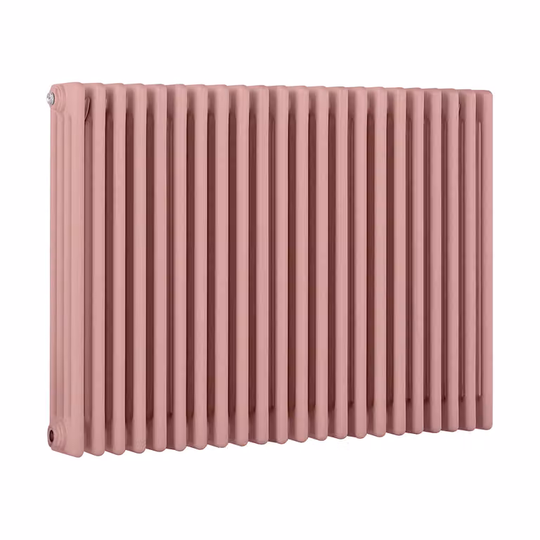 Radiatore Orizzontale a Colonne (4 Colonne) 750mm x 1010mm - Rosa (Camellia Rosa) - Regent