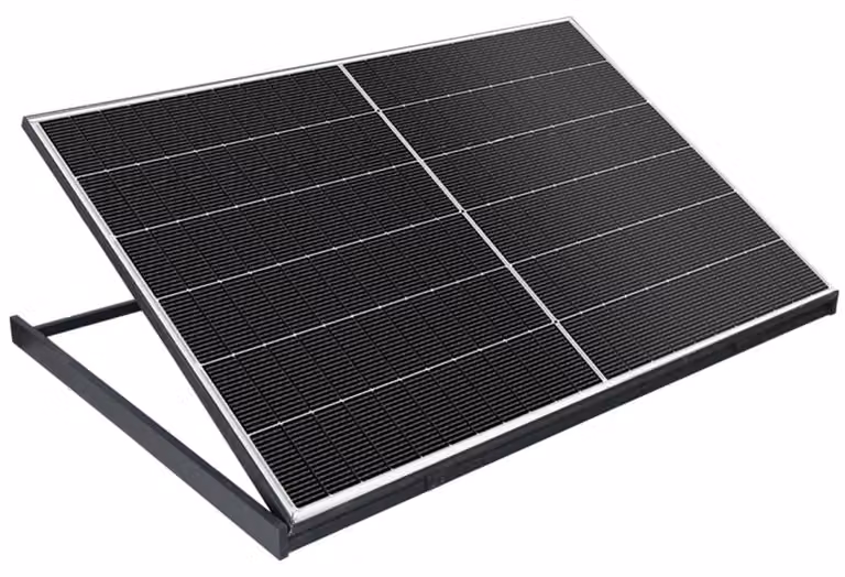 Pannello solare plug-and-play da 440 watt, monocristallino, nero – energia sostenibile per la casa
