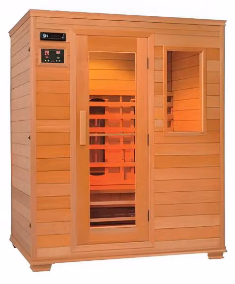 Saunaraum Designsauna Sauna Trockensauna Saunakabine Heimsauna 155x110 cm