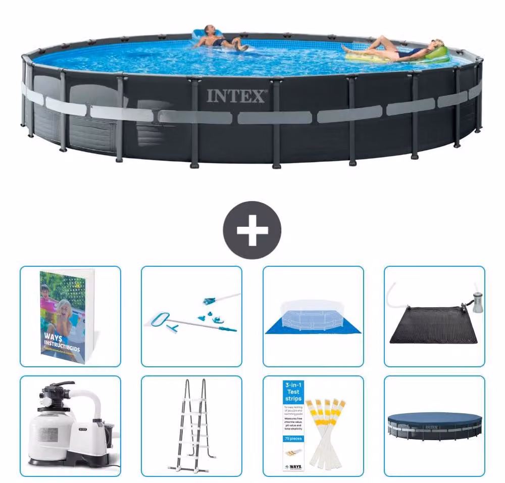 Ultra XTR Pool Rund - 732x132 cm - Set da 7 pezzi, modello S583