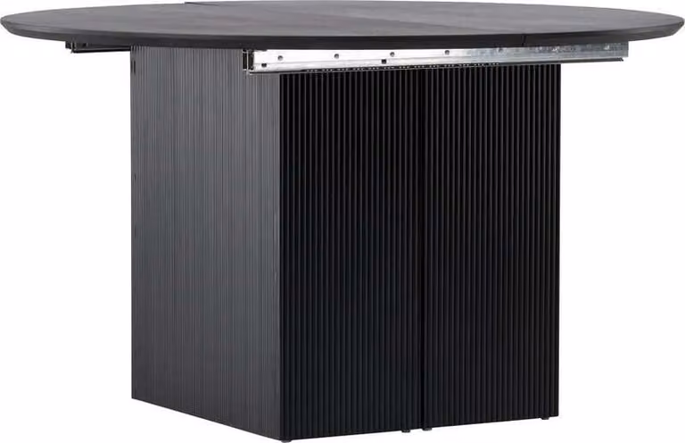 FURNLUX Tavolo da pranzo Matilda Nero 130cm / Hauptfarbe: Schwarz / Dimensioni: 130 x 180 x 75 cm