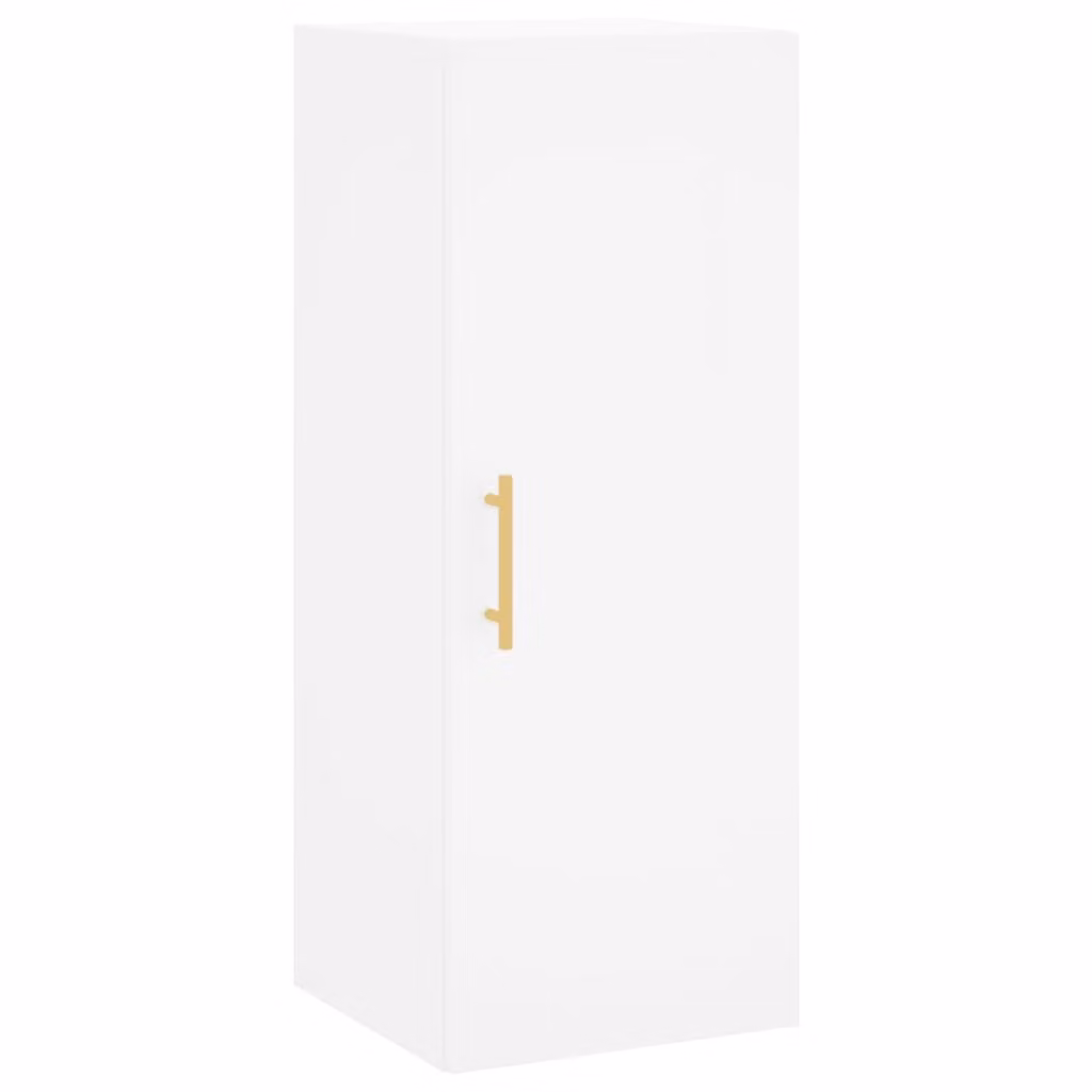Mobile a Parete Bianco 34,5x34x90 cm