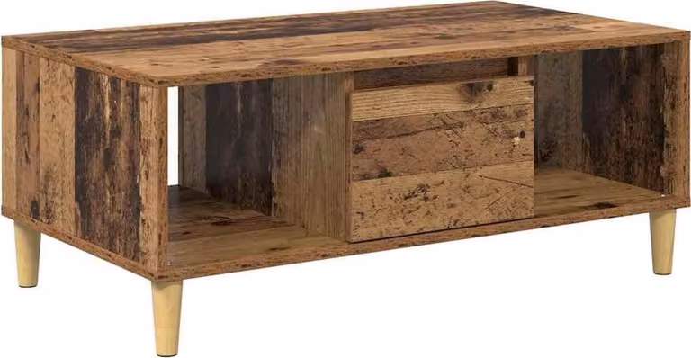 Tavolino da salotto Legno vecchio 90 x 50 x 26.5 cm