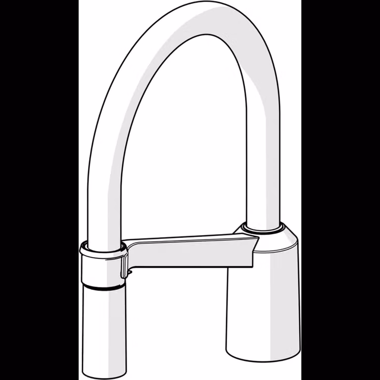 Hansa bocca alta 59914582 Uscita 200 mm chr