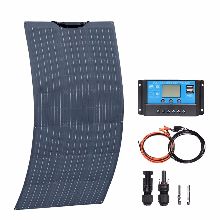 XINPUGUANG Pannello solare flessibile, opzione 120W, design leggero e flessibile, kit solare 12V 100W