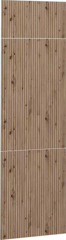 Frontale cucina Vicco R-Line Rovere artigianale 59.6 x 196 cm frontale del mobile per mobile per frigorifero, Model 47039