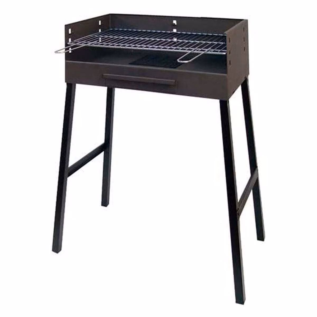 Imex El Zorro 71404 - Barbecue con griglia, in ferro, 93 x 68 x 40 cm, nero