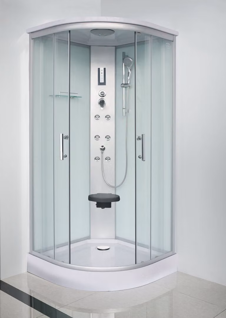 Cabina doccia completa Sanotechnik modello SCALA, dimensioni 215 cm x 90 cm