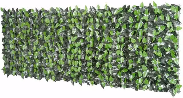 Evergreen - Spiepe Artificiale In Foglie Di Lauro - 1,5X20Mt