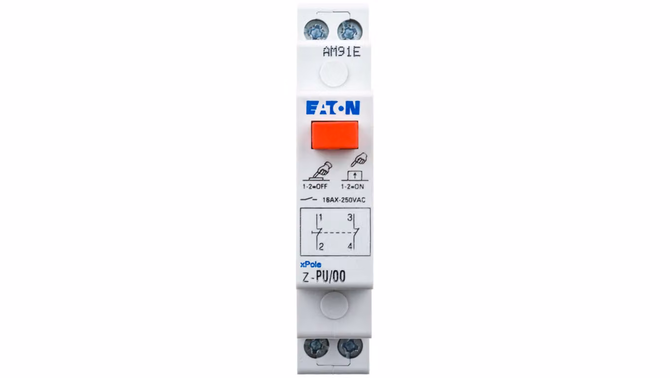 Pulsante modulare 16A 2R Z-PU/OO 276294