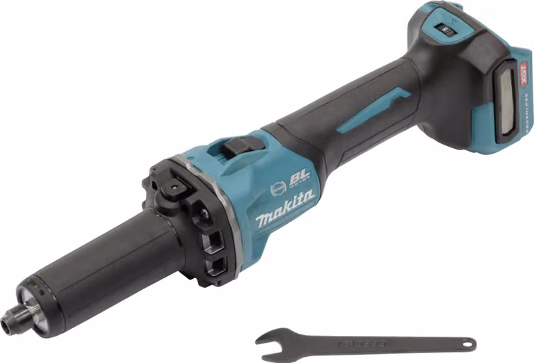 Smerigliatrice diritta a batteria Makita 40V max. (senza batteria, senza caricabatterie)