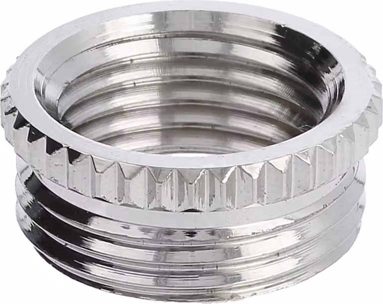 WISKA Riduttore PG/PG da PG11x1,41 a PG9x1,41 MRR-11/09 tondo ottone (CuZn) nichelato filettatura di collegamento 6,0 mm - 1
