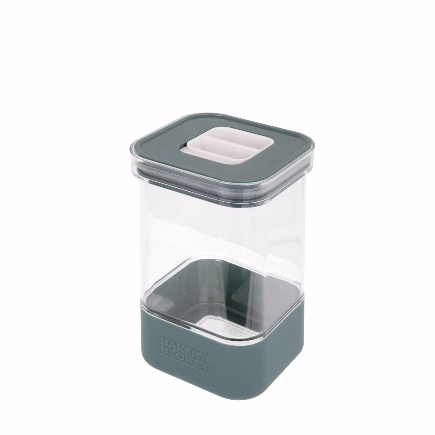 Contenitore alimenti ermetico Baker's Secret trasparente con guarnizione in silicone, 1 l – 2