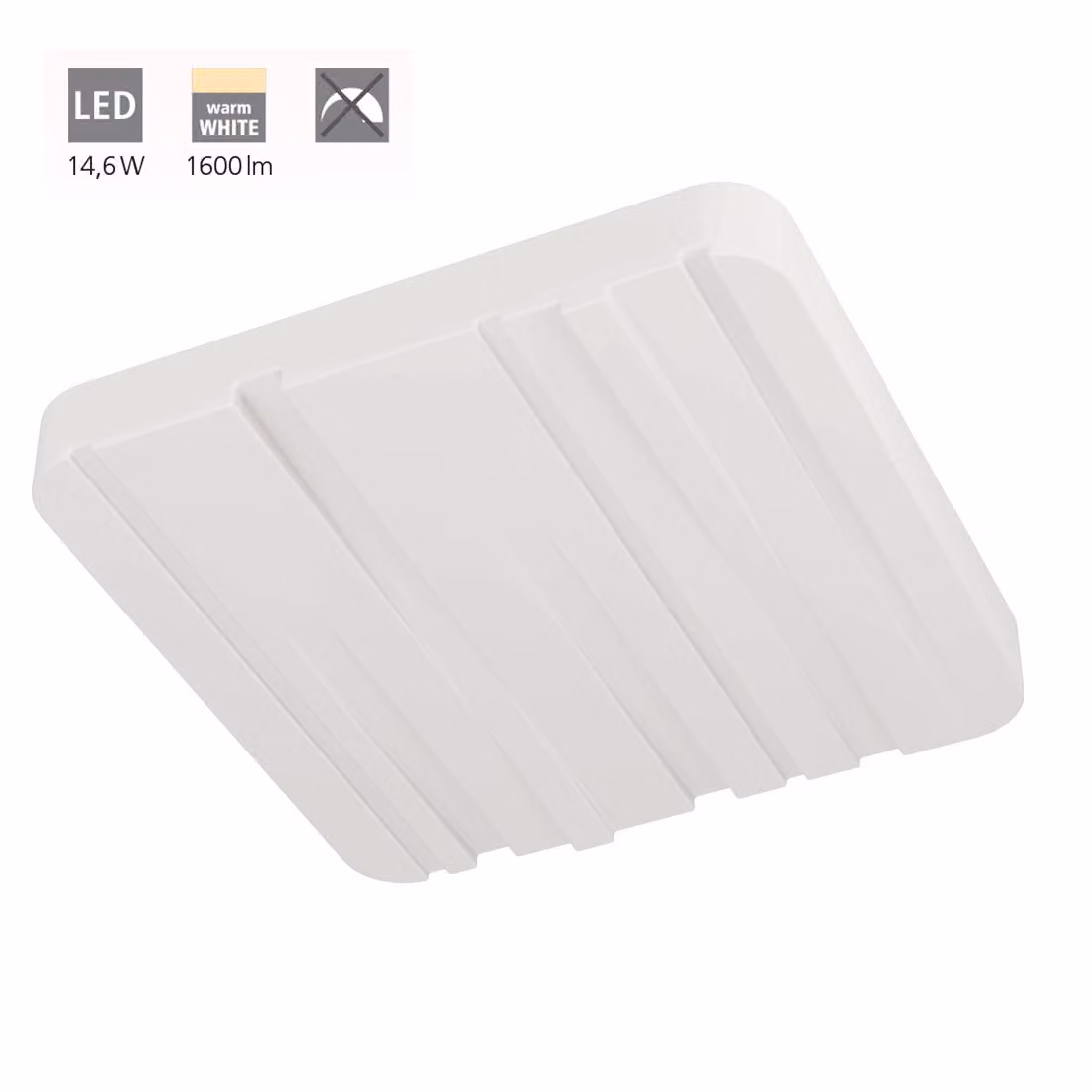 Eglo 900611 FERENTINO Plafoniera LED 14,6W 330x330mm Bianco caldo