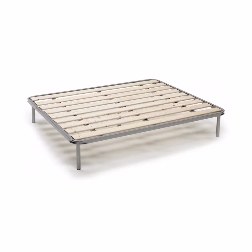 Rete letto piazza e mezza Adeena di Talamo Italia, rete ortopedica a doghe piallate in legno di abete, L/P/H: 120 x 190 x 31 cm – 2