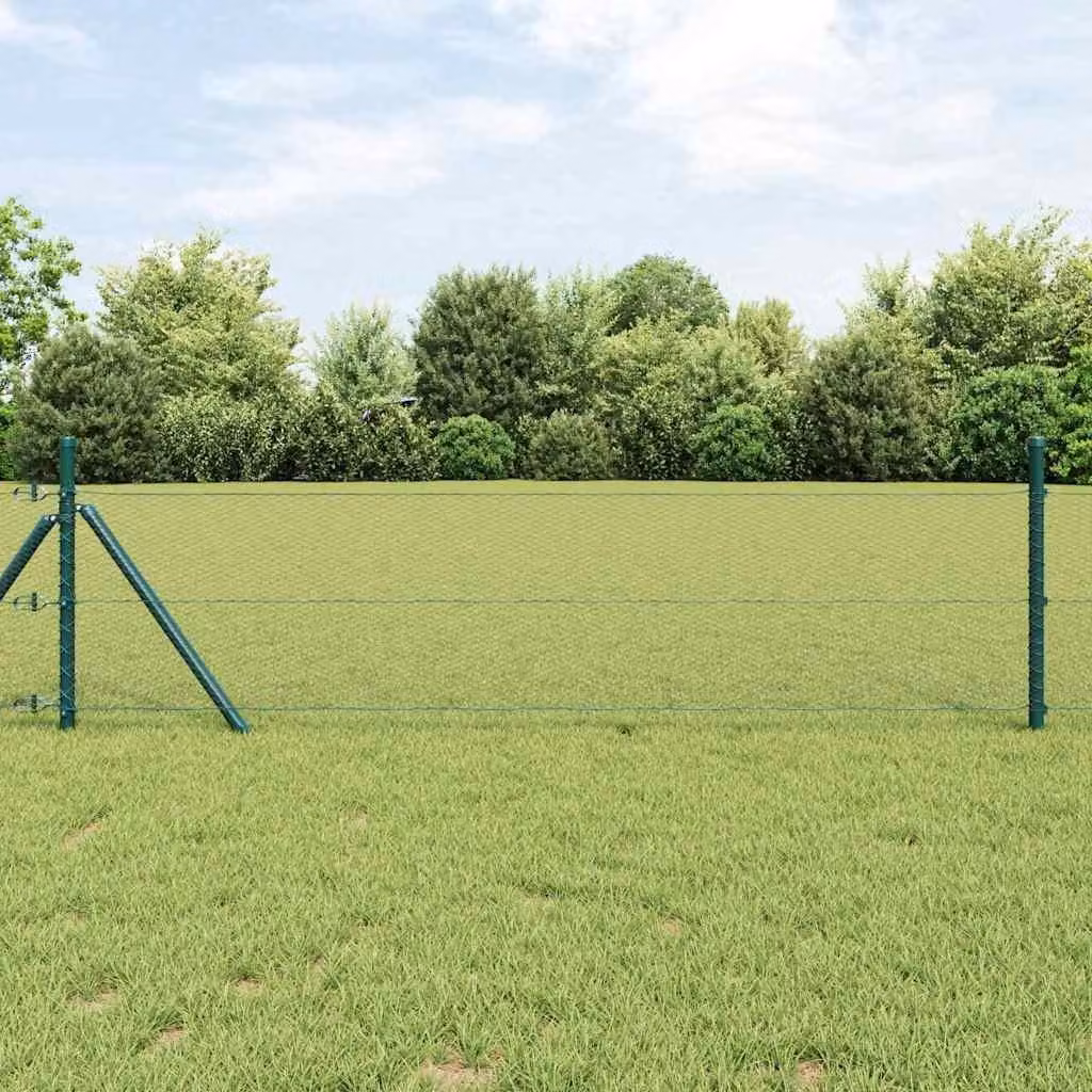 Maison Exclusive - Palo della recinzione Grigio 100 x 0,8 m (mesh da 13 mm)