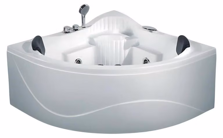 Spa Massage Badewanne Whirlpool Whirlwanne Hydromassagewanne 123x123 cm