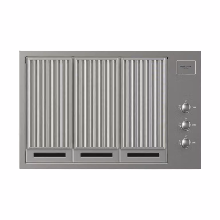 Barbecue a gas Professional Outdoor 80 Fulgor da incasso in acciaio inox, 80 cm