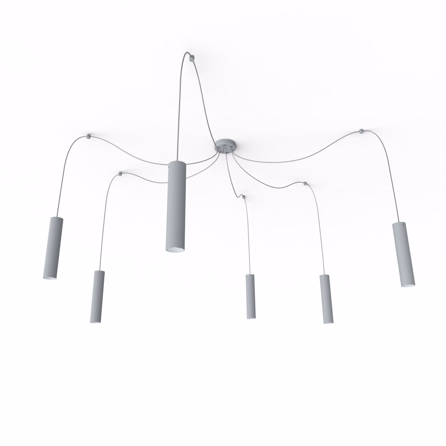 Lampada A Sospensione Medusa Monocolore Opaca